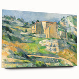 Impressionist Landscape Wall Art - Houses in Provence by Cézanne Print
