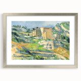 Impressionist Landscape Wall Art - Houses in Provence by Cézanne Print