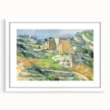 Impressionist Landscape Wall Art - Houses in Provence by Cézanne Print