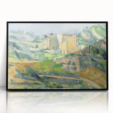 Impressionist Landscape Wall Art - Houses in Provence by Cézanne Print