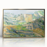 Impressionist Landscape Wall Art - Houses in Provence by Cézanne Print
