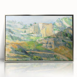 Impressionist Landscape Wall Art - Houses in Provence by Cézanne Print