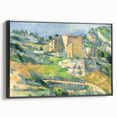 Impressionist Landscape Wall Art - Houses in Provence by Cézanne Print