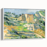 Impressionist Landscape Wall Art - Houses in Provence by Cézanne Print