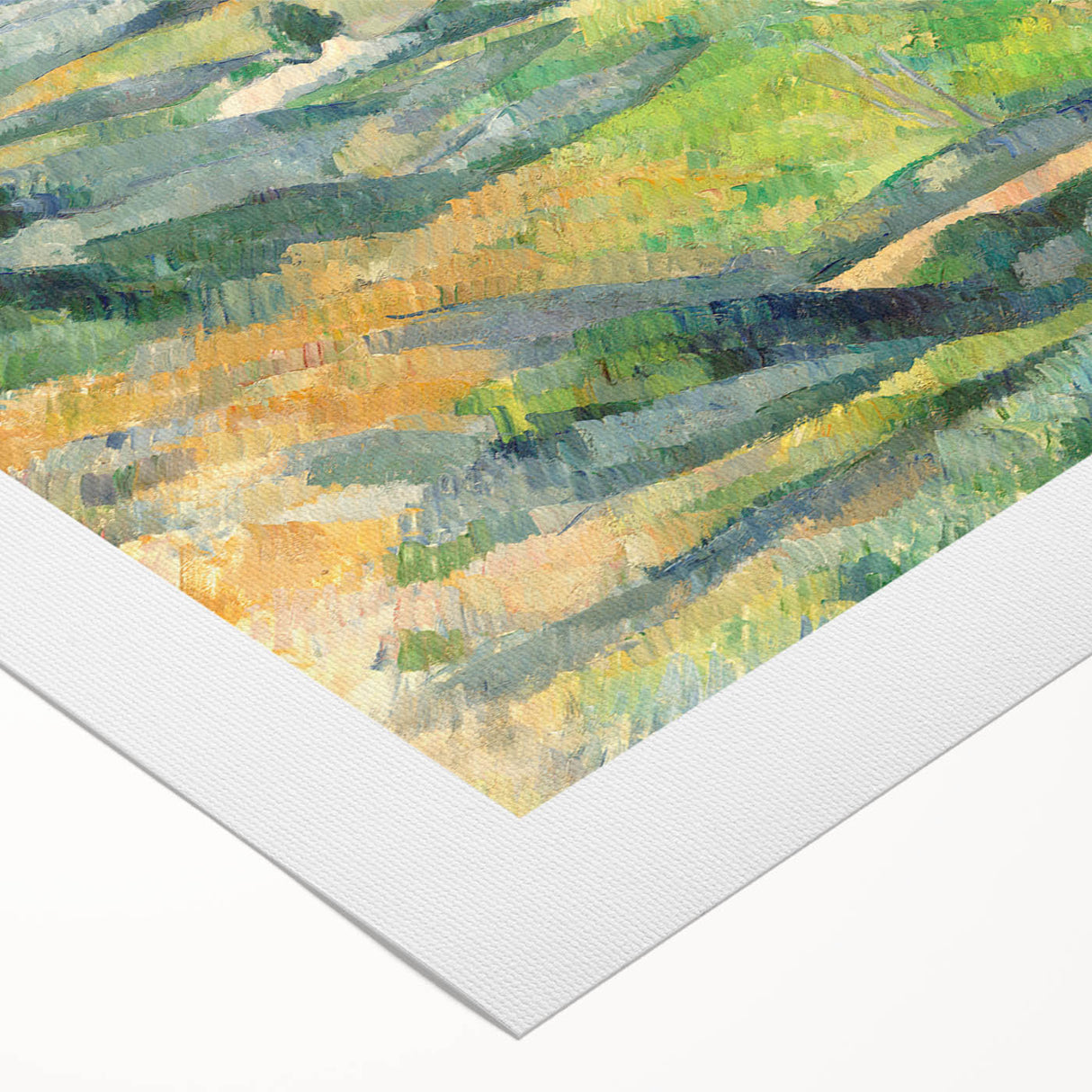 Impressionist Landscape Wall Art - Houses in Provence by Cézanne Print