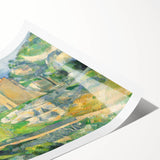 Impressionist Landscape Wall Art - Houses in Provence by Cézanne Print