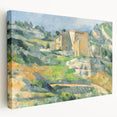 Impressionist Landscape Wall Art - Houses in Provence by Cézanne Print