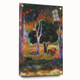 Modern Wall Art - Abstract Landscape with Horse & Pig | Contemporary Art