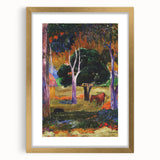 Modern Wall Art - Abstract Landscape with Horse & Pig | Contemporary Art