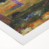 Modern Wall Art - Abstract Landscape with Horse & Pig | Contemporary Art