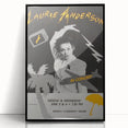 Laurie Anderson Retro Poster Art - Vintage Music Concert Print