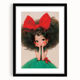 Elegant Girls Room Wall Art – Nursery & Kids Room Art Print