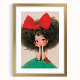 Elegant Girls Room Wall Art – Nursery & Kids Room Art Print