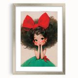 Elegant Girls Room Wall Art – Nursery & Kids Room Art Print