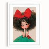 Elegant Girls Room Wall Art – Nursery & Kids Room Art Print