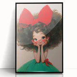 Elegant Girls Room Wall Art – Nursery & Kids Room Art Print