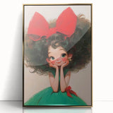 Elegant Girls Room Wall Art – Nursery & Kids Room Art Print