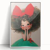 Elegant Girls Room Wall Art – Nursery & Kids Room Art Print