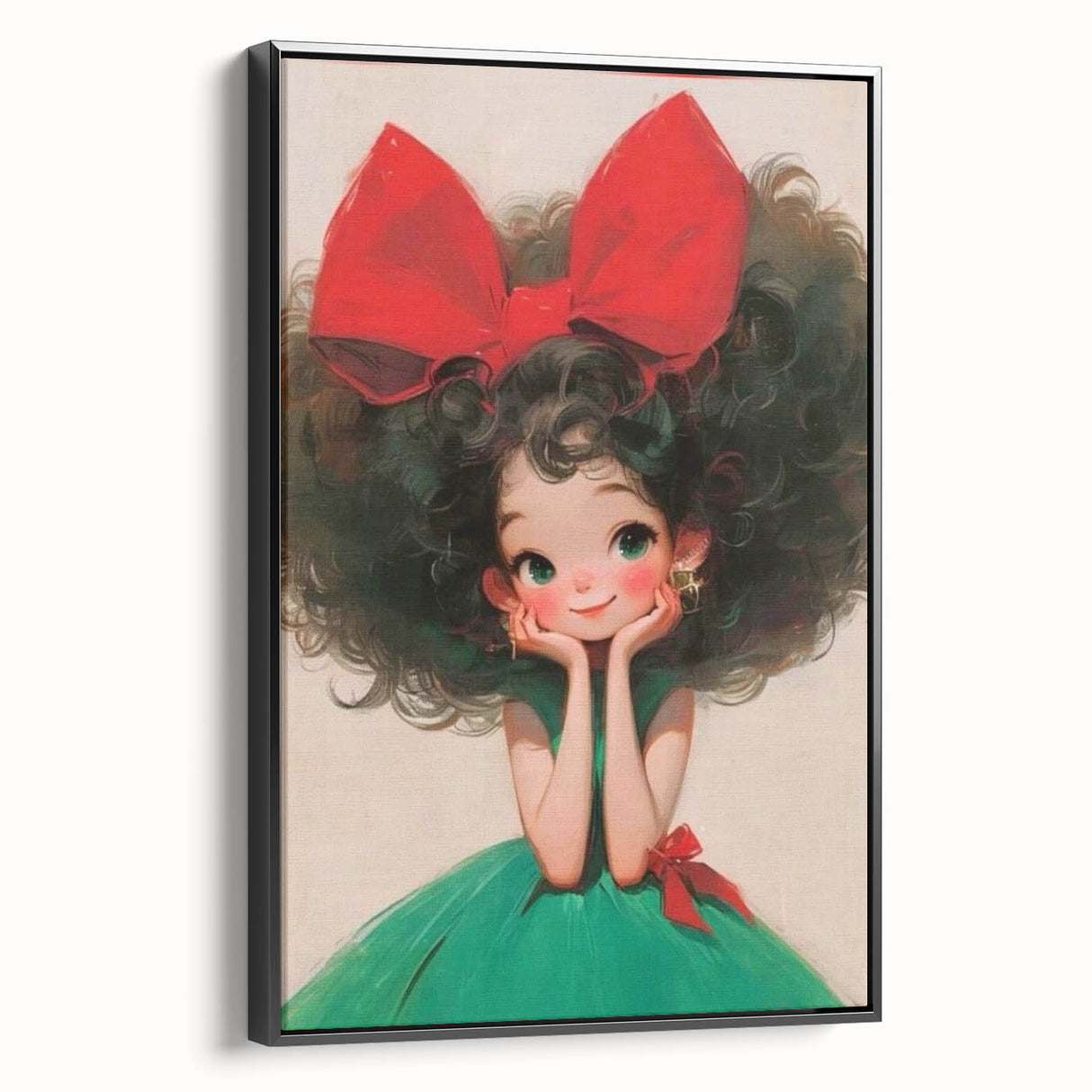 Elegant Girls Room Wall Art – Nursery & Kids Room Art Print