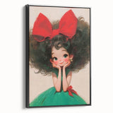 Elegant Girls Room Wall Art – Nursery & Kids Room Art Print