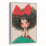 Elegant Girls Room Wall Art – Nursery & Kids Room Art Print