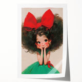 Elegant Girls Room Wall Art – Nursery & Kids Room Art Print