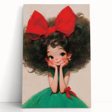 Elegant Girls Room Wall Art – Nursery & Kids Room Art Print