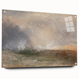 Romanticism Art: Stormy Seascape in Classic Romantic Era Style