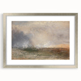 Romanticism Art: Stormy Seascape in Classic Romantic Era Style