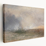 Romanticism Art: Stormy Seascape in Classic Romantic Era Style