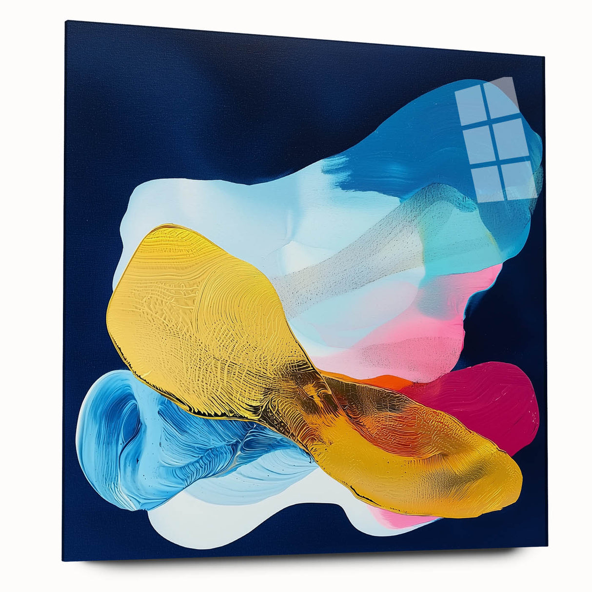 Colorful Modern Abstract Wall Art – Geometric Canvas Design
