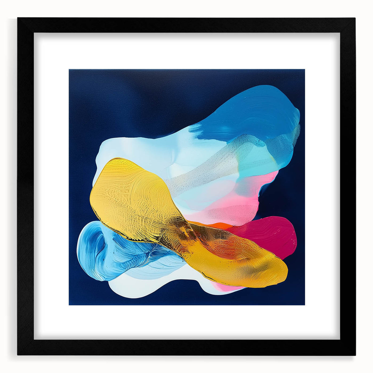 Colorful Modern Abstract Wall Art – Geometric Canvas Design