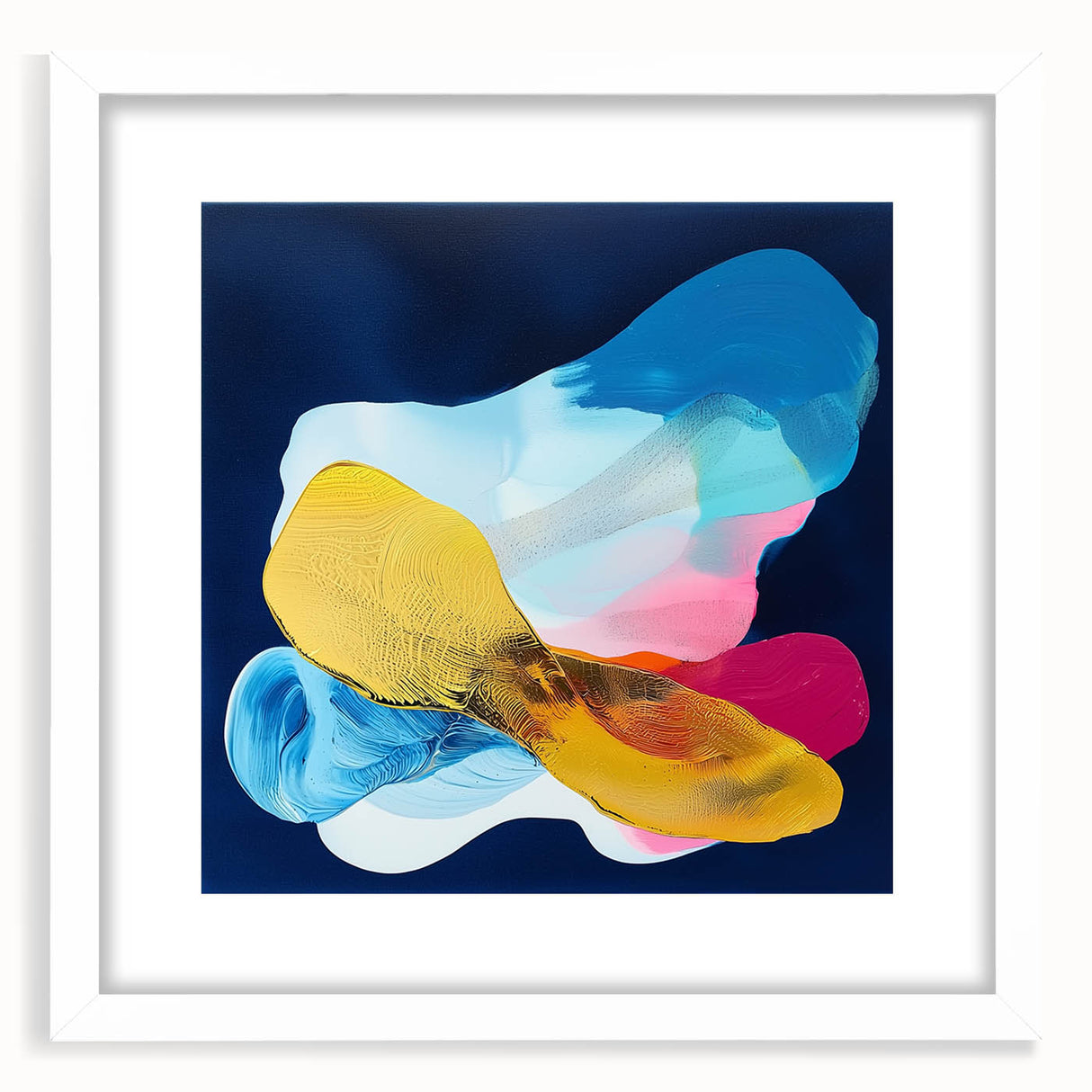 Colorful Modern Abstract Wall Art – Geometric Canvas Design