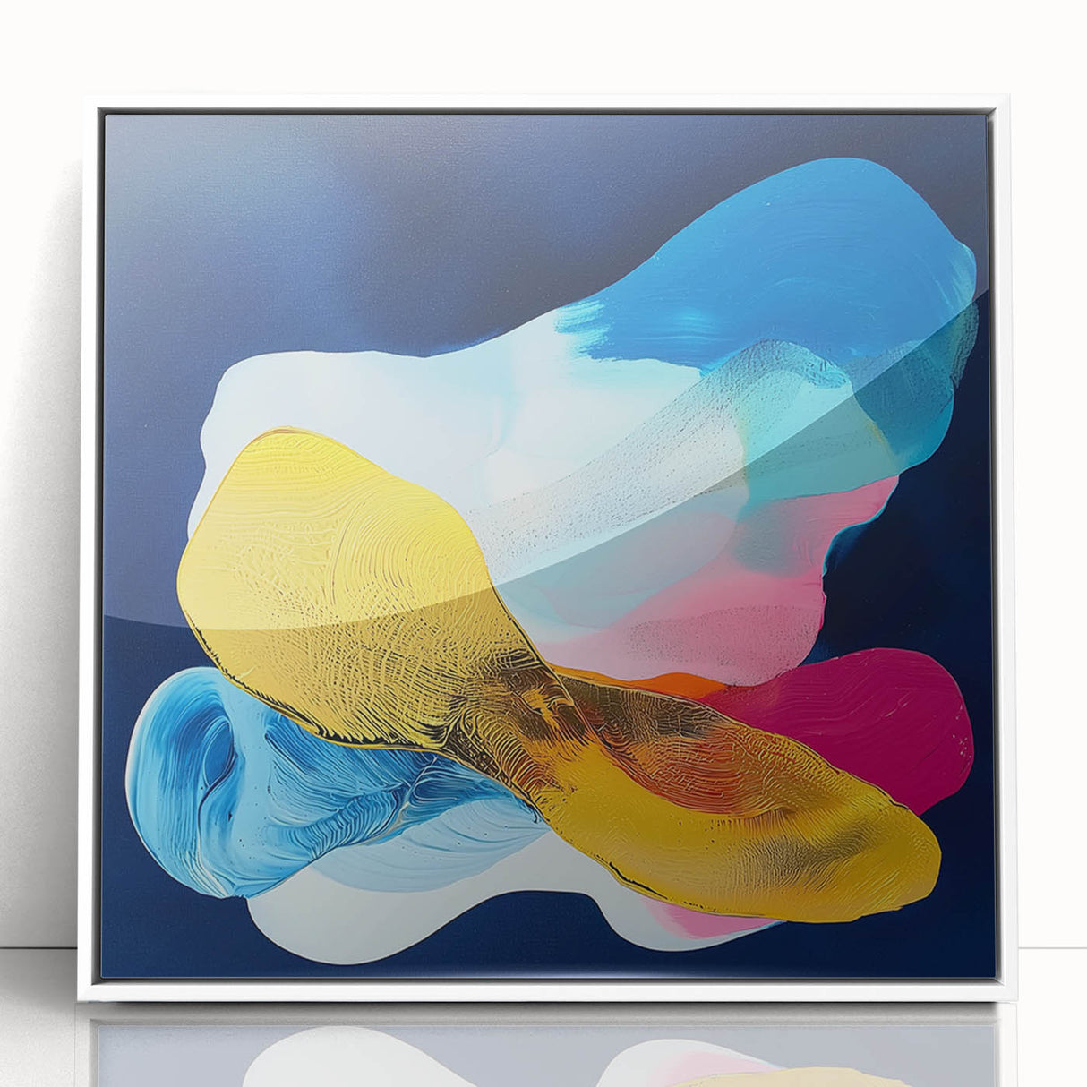 Colorful Modern Abstract Wall Art – Geometric Canvas Design