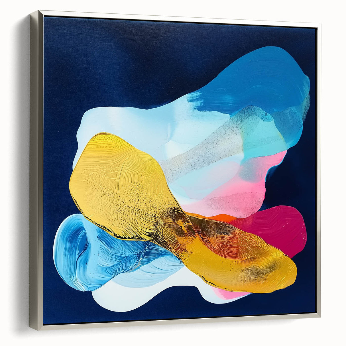 Colorful Modern Abstract Wall Art – Geometric Canvas Design