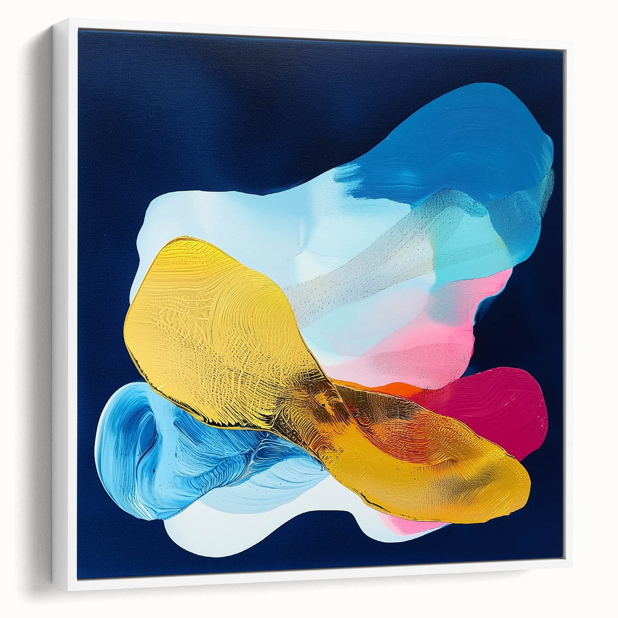 Colorful Modern Abstract Wall Art – Geometric Canvas Design