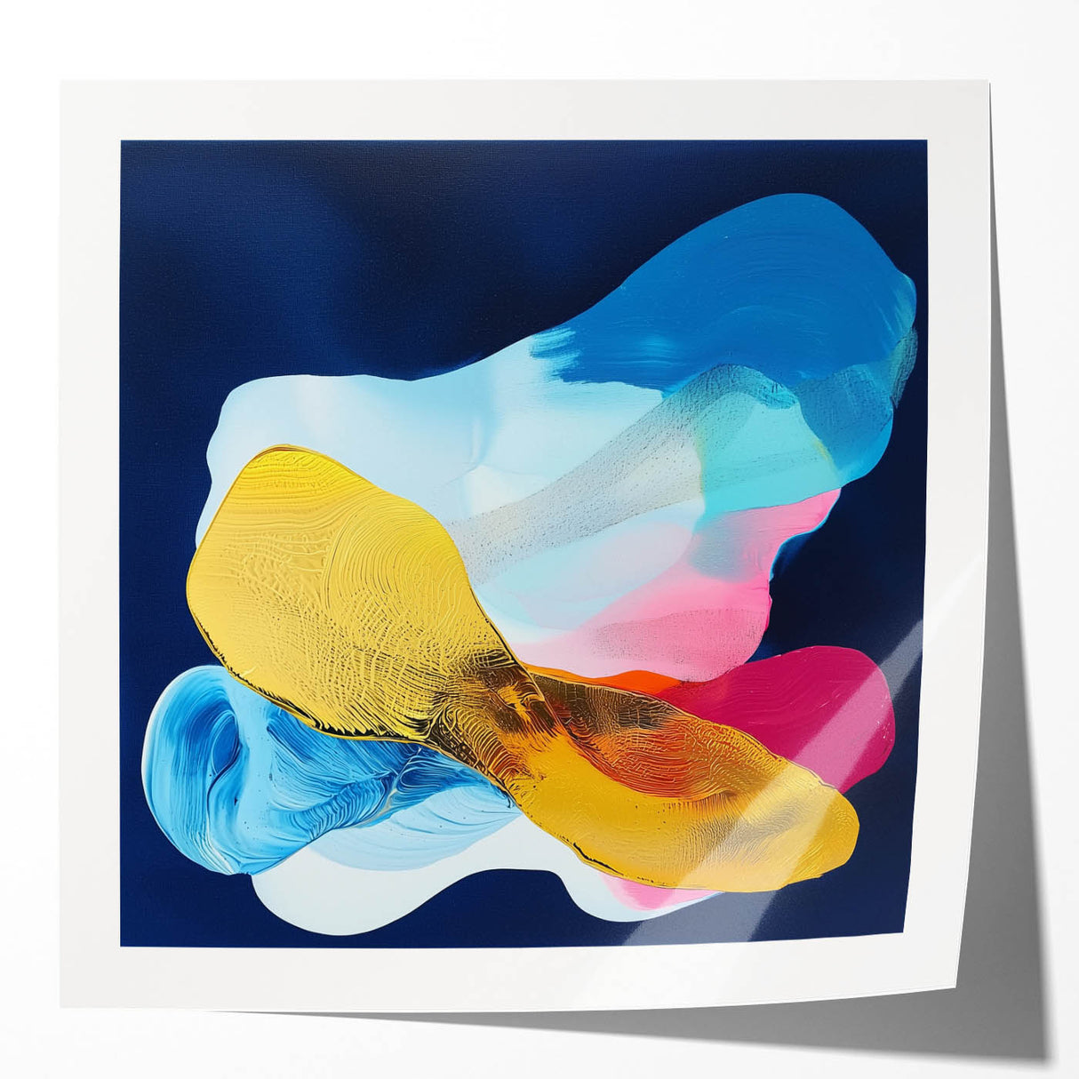Colorful Modern Abstract Wall Art – Geometric Canvas Design