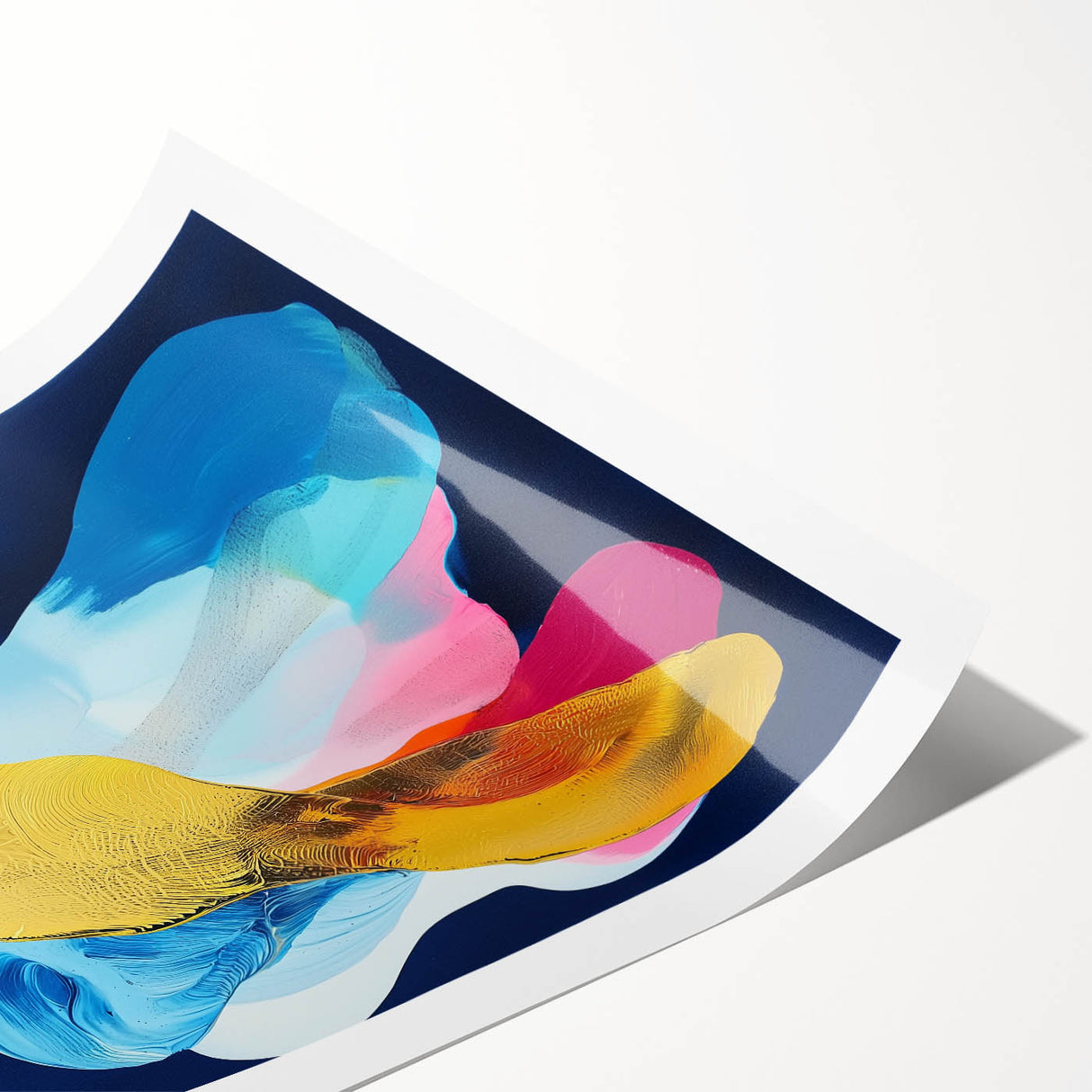 Colorful Modern Abstract Wall Art – Geometric Canvas Design
