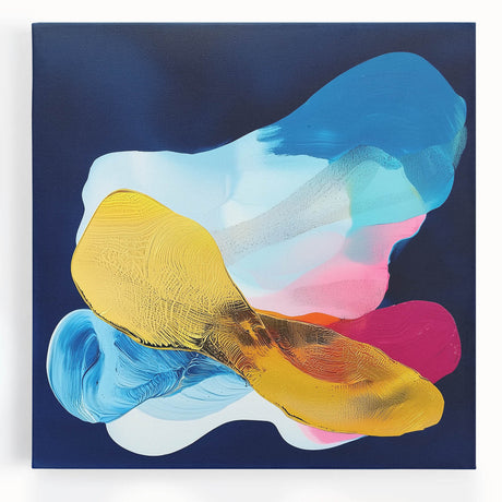 Colorful Modern Abstract Wall Art – Geometric Canvas Design