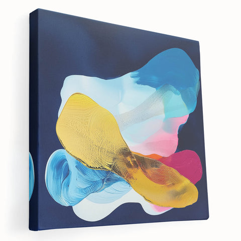 Colorful Modern Abstract Wall Art – Geometric Canvas Design