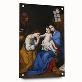 Baroque and Rococo Wall Art - The Holy Family with St. Anne - Print