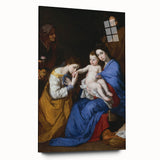 Baroque and Rococo Wall Art - The Holy Family with St. Anne - Print