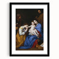 Baroque and Rococo Wall Art - The Holy Family with St. Anne - Print