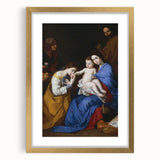 Baroque and Rococo Wall Art - The Holy Family with St. Anne - Print