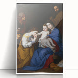 Baroque and Rococo Wall Art - The Holy Family with St. Anne - Print
