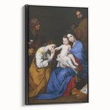 Baroque and Rococo Wall Art - The Holy Family with St. Anne - Print