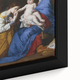 Baroque and Rococo Wall Art - The Holy Family with St. Anne - Print