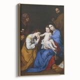 Baroque and Rococo Wall Art - The Holy Family with St. Anne - Print