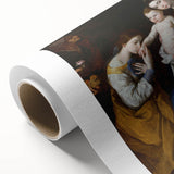 Baroque and Rococo Wall Art - The Holy Family with St. Anne - Print