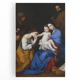 Baroque and Rococo Wall Art - The Holy Family with St. Anne - Print